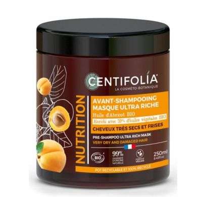 CENTIFOLIA NUTRITION AVANT SHAMPOOING MASQUE ULTRA RICHE 250 ML  CENTIFOLIA NUTRITION AVANT SHAMPOOING MASQUE ULTRA RICHE 250 ML