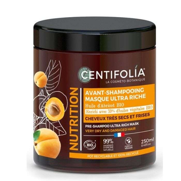 CENTIFOLIA NUTRITION AVANT SHAMPOOING MASQUE ULTRA RICHE 250 ML  CENTIFOLIA NUTRITION AVANT SHAMPOOING MASQUE ULTRA RICHE 250 ML