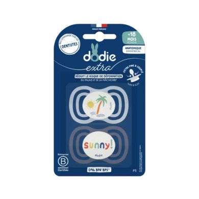 DODIE SUCETTE ANATOMIQUE EXTRA 18 MOIS PLUS F5 DODIE SUCETTE ANATOMIQUE EXTRA 18 MOIS PLUS F5