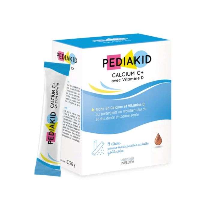 PEDIAKID 14 STICKS CALCIUM C+ VITAMINE D GOUT COLA