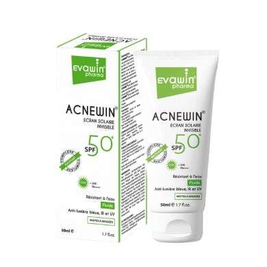 EVAWIN ACNEWIN ECRAN SOLAIRE SPF 50 INVISIBLE 50 ML EVAWIN ACNEWIN ECRAN SOLAIRE SPF 50 INVISIBLE 50 ML