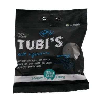 TERRASANA TUBIS REGLISSE SALE 100 G TERRASANA TUBIS REGLISSE SALE 100 G