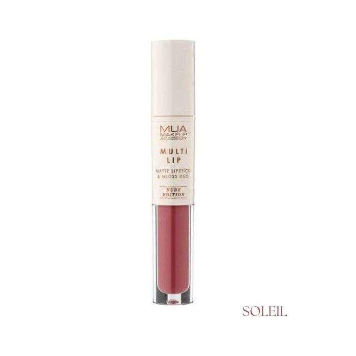 MUA MULTI LIP MATTE LIPSTICK ET GLOSS DUO MUA MULTI LIP MATTE LIPSTICK ET GLOSS DUO