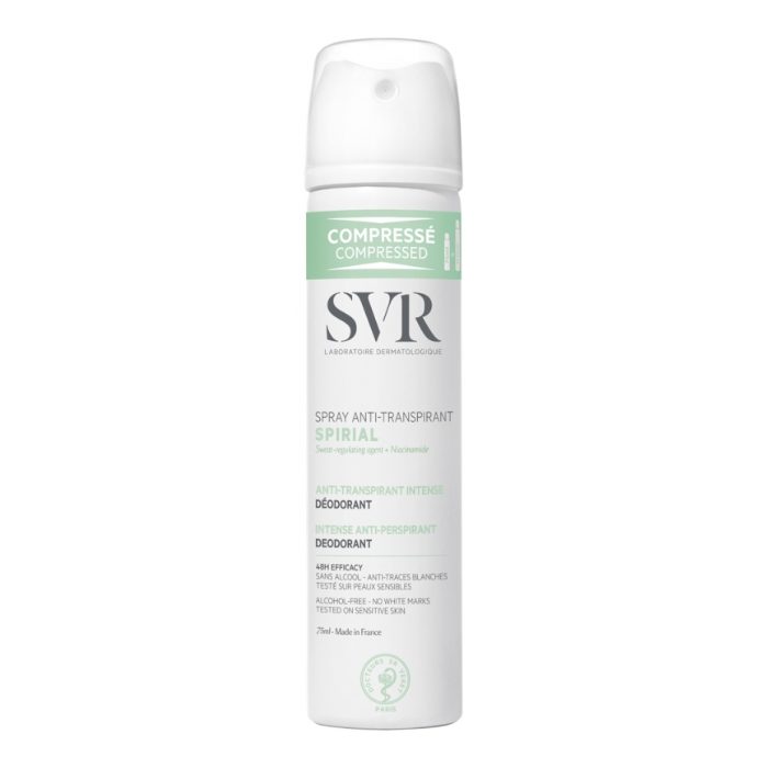 SVR SPIRIAL SPRAY DEODORANT ANTI TRANSPIRANT 75 ML SVR SPIRIAL SPRAY DEODORANT ANTI TRANSPIRANT 75 ML