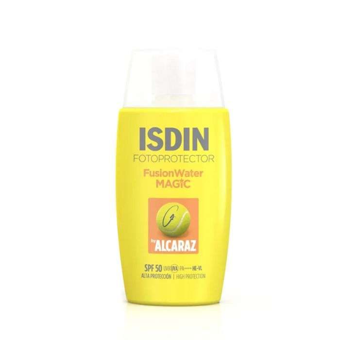 ISDIN FOTOPROTECTOR FUSION WATER MAGIC SPF 50 BY ALCARAZ 50 ML ISDIN FOTOPROTECTOR FUSION WATER MAGIC SPF 50 BY ALCARAZ 50 ML