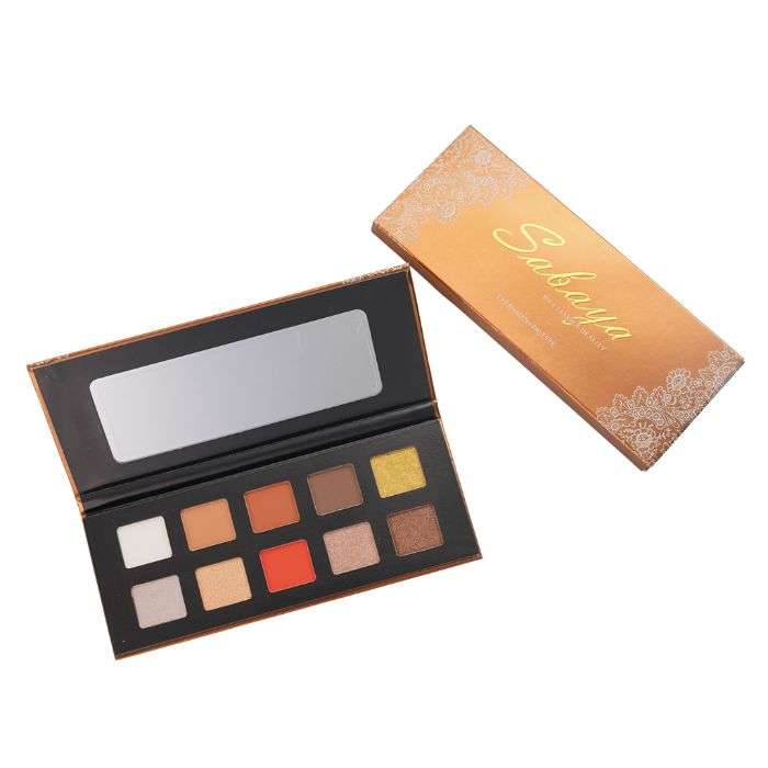 SABAYA EYESHADOW PALETTE 10 COULEURS SABAYA EYESHADOW PALETTE 10 COULEURS