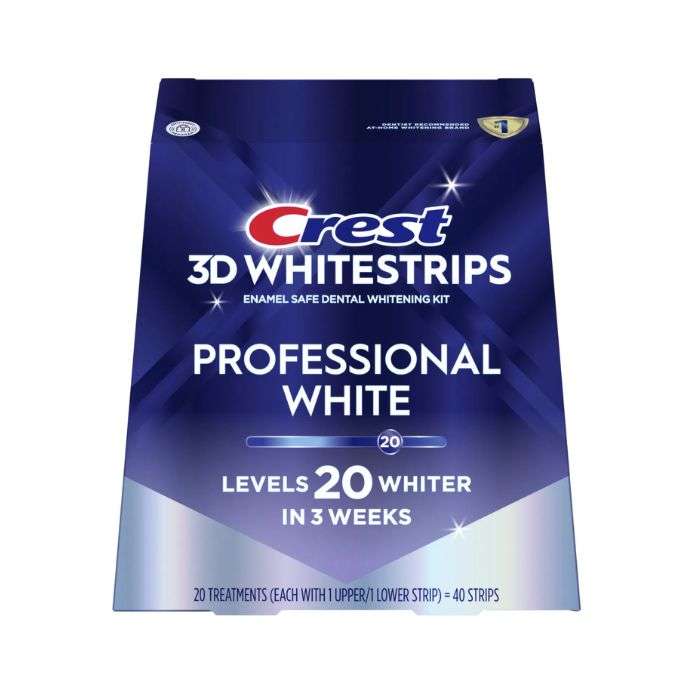 CREST 3D WHITESTRIPS PROFESSIONAL WHITE LEVELS 20 WHITER 20 TRAITEMENTS