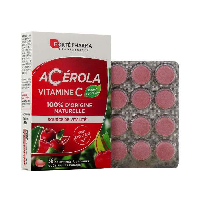 FORTE PHARMA ACEROLA VITAMINE C 36 COMPRIMES A CROQUER
