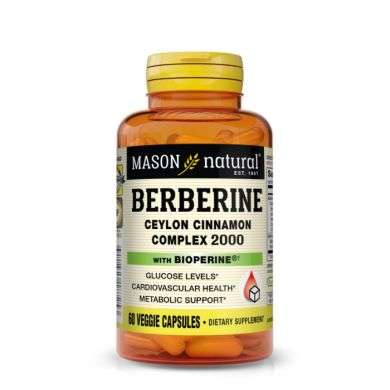 MASON NATURAL BERBERINE CEYLON CINNAMON COMPLEX 2000 60 CAPSULES VEGETALES MASON NATURAL BERBERINE CEYLON CINNAMON COMPLEX 2000 60 CAPSULES VEGETALES