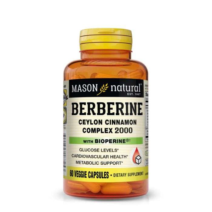 MASON NATURAL BERBERINE CEYLON CINNAMON COMPLEX 2000 60 CAPSULES VEGETALES MASON NATURAL BERBERINE CEYLON CINNAMON COMPLEX 2000 60 CAPSULES VEGETALES