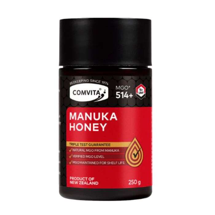 MANUKA HONEY MIEL DE MANUKA NEW ZEALAND MGO 514+ 250G