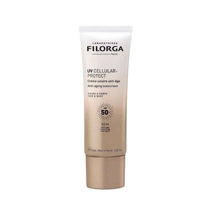 FILORGA UV CELLULAR PROTECT CREME SOLAIRE ANTI AGE SPF 50+ 125ML FILORGA UV CELLULAR PROTECT CREME SOLAIRE ANTI AGE SPF 50+ 125ML