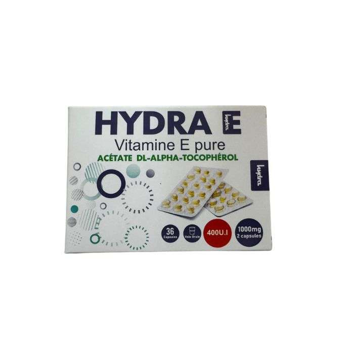 HYDRA E VITAMINE E PURE 36 CAPSULES HYDRA E VITAMINE E PURE 36 CAPSULES