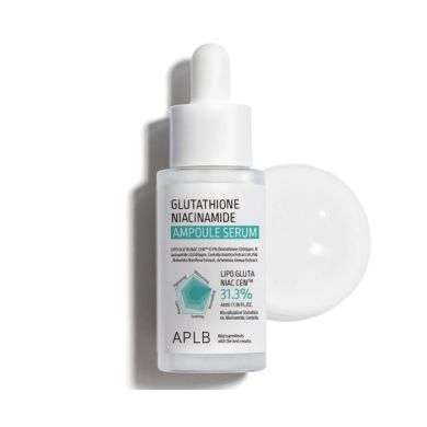 APLB GLUTATHIONE NIACINAMIDE AMPOULE SERUM 40 ML APLB GLUTATHIONE NIACINAMIDE AMPOULE SERUM 40 ML