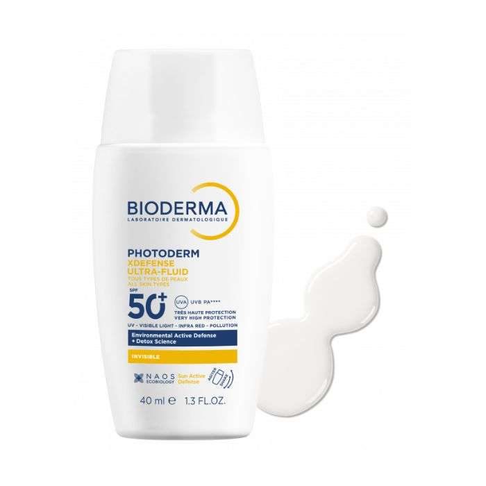 BIODERMA PHOTODERM XDEFENSE ULTRA FLUID SPF 50+ INVISIBLE 40 ML BIODERMA PHOTODERM XDEFENSE ULTRA FLUID SPF 50+ INVISIBLE 40 ML