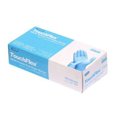 TOUCHFLEX 100 GANTS TAILLE S COULEUR CLAIRE