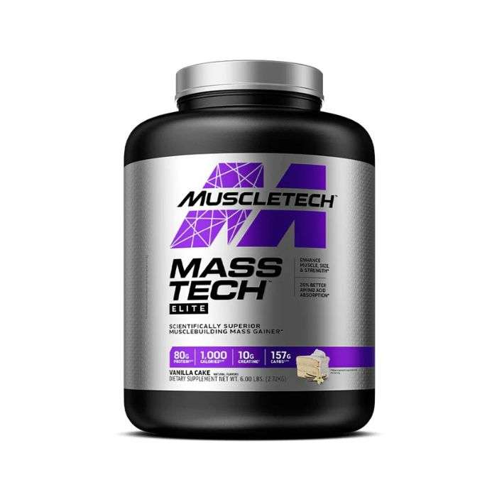 MUSCLETECH MASS TECH ELITE 2.72KG GOUT CAKE VANILLE MUSCLETECH MASS TECH ELITE 2.72KG GOUT CAKE VANILLE