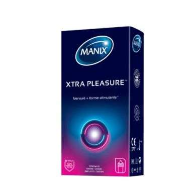 MANIX XTRA PLEASURE 10 PRESERVATIFS MANIX XTRA PLEASURE 10 PRESERVATIFS