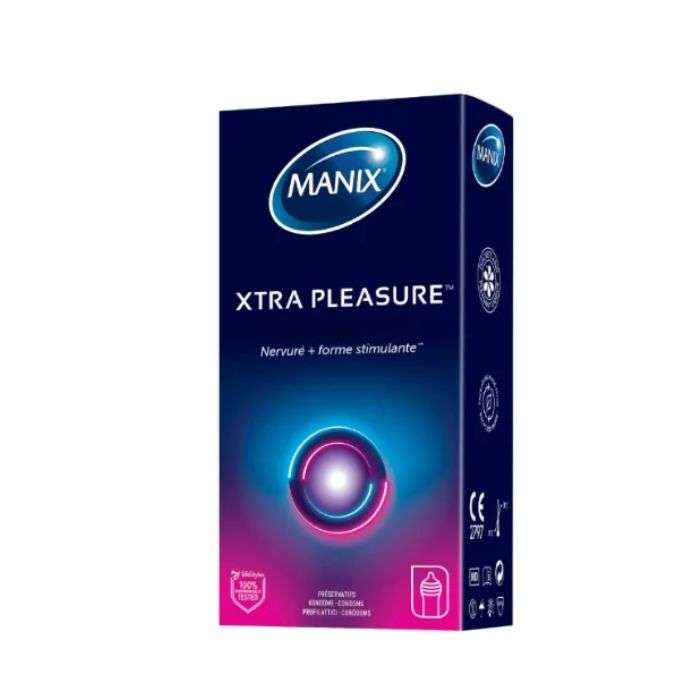 MANIX XTRA PLEASURE 10 PRESERVATIFS MANIX XTRA PLEASURE 10 PRESERVATIFS