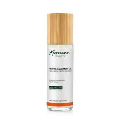 MOROCCAN BEAUTY HUILE SECHE FLEUR D'ORANGER 100 ML MOROCCAN BEAUTY HUILE SECHE FLEUR D'ORANGER 100 ML
