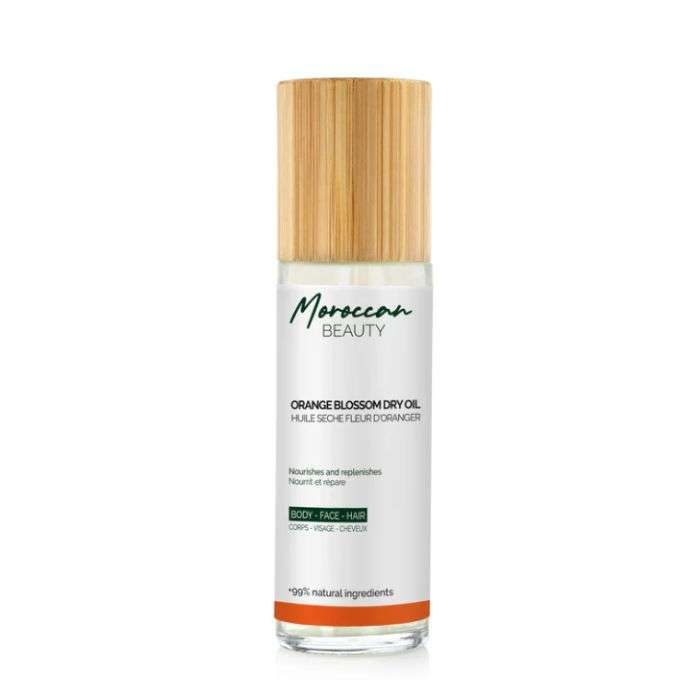 MOROCCAN BEAUTY HUILE SECHE FLEUR D'ORANGER 100 ML MOROCCAN BEAUTY HUILE SECHE FLEUR D'ORANGER 100 ML