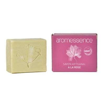 AROMESSENCE SAVON ARTISANAL A LA ROSE 120G AROMESSENCE SAVON ARTISANAL A LA ROSE 120G