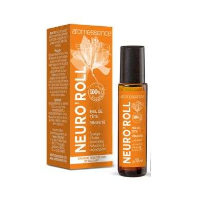 AROMESSENCE NEURO ROLL SYNERGIE DE HUILES ESSENTIELLES NATURELLES 10ML MAL DE TETE ET SINUSITE ROLL ON AROMESSENCE NEURO ROLL SYNERGIE DE HUILES ESSENTIELLES NATURELLES 10ML MAL DE TETE ET SINUSITE ROLL ON