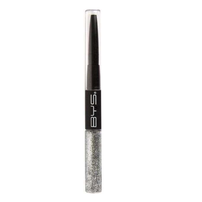 BYS DUO GLITER ET LINER SPARKLE ARGENTE BYS DUO GLITER ET LINER SPARKLE ARGENTE