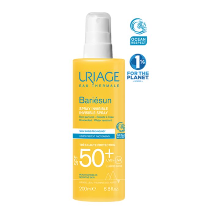 URIAGE BARIESUN SPRAY INVISIBLE SPF 50 + NON PARFUME 200 ML URIAGE BARIESUN SPRAY INVISIBLE SPF 50 + NON PARFUME 200 ML