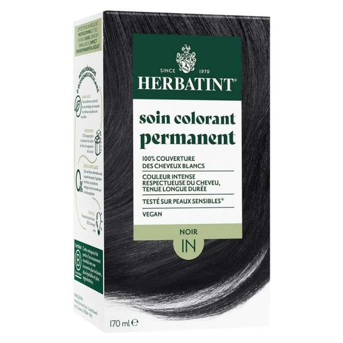 HERBATINT SOIN COLORANT PERMANENT 1N NOIR