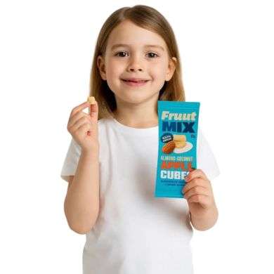 FRUUT MIX CUBES POMME AMANDE ET NOIX DE COCO 30G FRUUT MIX CUBES POMME AMANDE ET NOIX DE COCO 30G
