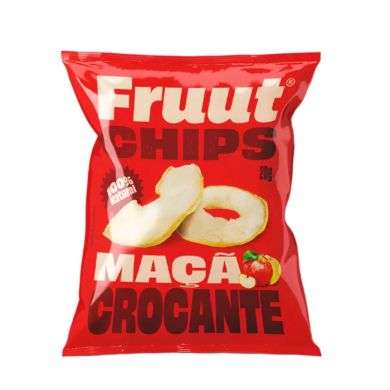 FRUUT CHIPS DE POMME ROUGE CROQUANTE 20G FRUUT CHIPS DE POMME ROUGE CROQUANTE 20G