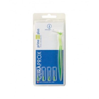 CURAPROX CPS 011 prime plus, vert clair, avec manche UHS 451 CURAPROX CPS 011 prime plus, vert clair, avec manche UHS 451