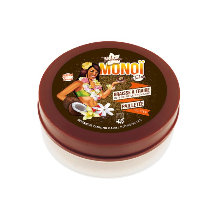 VAHEMA MANOI DE TAIHITI GRAISSE A TAIRE PAILLETEE INTENSIF BRONZAGE 125 ML