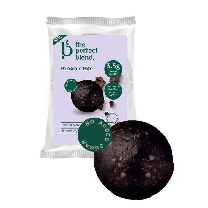 THE PERFECT BLEND ENERGY BALL BROWNIE BITE