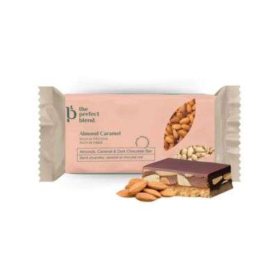THE PERFECT BLEND BAR AMANDE CARAMEL 50G THE PERFECT BLEND BAR AMANDE CARAMEL 50G