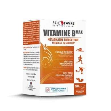 ERIC FAVRE VITAMINE B MAX 90 COMPRIMES ERIC FAVRE VITAMINE B MAX 90 COMPRIMES
