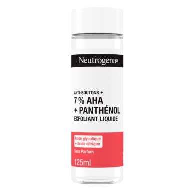 NEUTROGENA ANTI BOUTONS+ EXFOLIANT LIQUIDE 125ML NEUTROGENA ANTI BOUTONS+ EXFOLIANT LIQUIDE 125ML