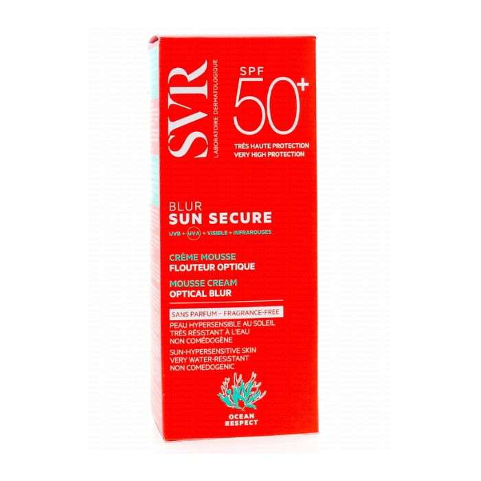 SVR BLUR SUN SECURE CREME MOUSSE SANS PARFUM 50ML SVR BLUR SUN SECURE CREME MOUSSE SANS PARFUM 50ML