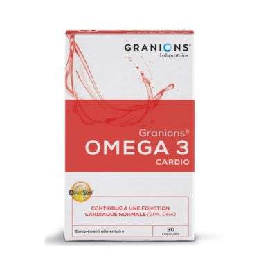 GRANIONS OMEGA 3 CARDIO 30 CAPSULES 
