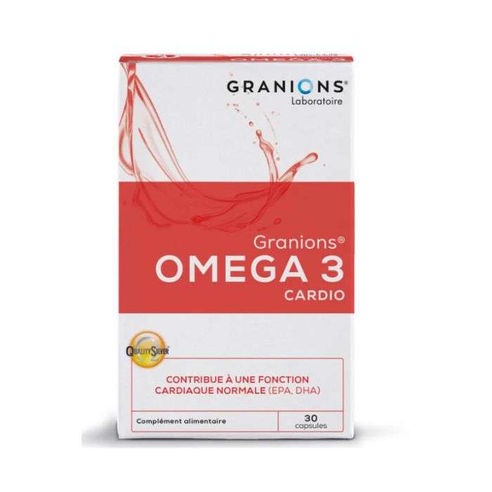 GRANIONS OMEGA 3 CARDIO 30 CAPSULES  GRANIONS OMEGA 3 CARDIO 30 CAPSULES