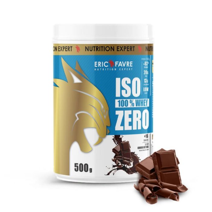 ERIC FAVRE ISO 100 WHEY ZERO SAVEUR CHOCO INTENSE 500 G ERIC FAVRE ISO 100 WHEY ZERO SAVEUR CHOCO INTENSE 500 G