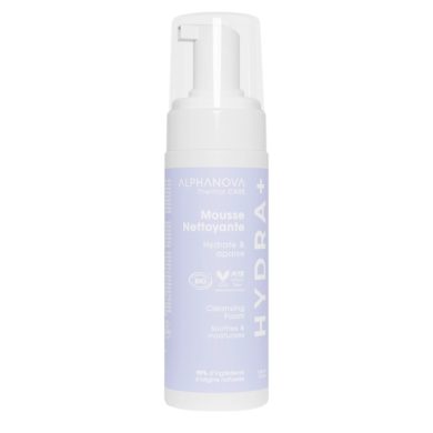 ALPHANOVA HYDRA + MOUSSE NETTOYANTE 150 ML ALPHANOVA HYDRA + MOUSSE NETTOYANTE 150 ML