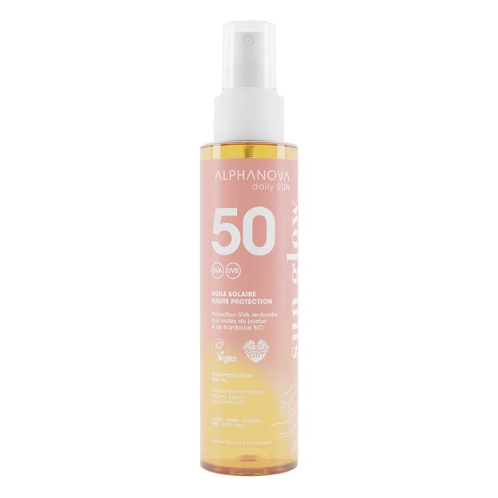 ALPHANOVA DAILY SUN SPF 50 HUILE SOLAIRE 125 ML ALPHANOVA DAILY SUN SPF 50 HUILE SOLAIRE 125 ML