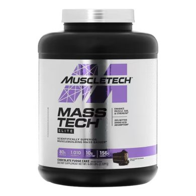 MUSCLETECH MASS TECH ELITE CHOCOLATE FUDGE CAKE 2.72 KG MUSCLETECH MASS TECH ELITE CHOCOLATE FUDGE CAKE 2.72 KG