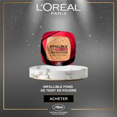L'OREAL PARIS POUDRE INFAILLIBLE L'OREAL PARIS POUDRE INFAILLIBLE