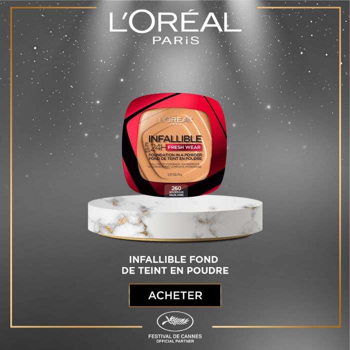 L'OREAL PARIS POUDRE INFAILLIBLE L'OREAL PARIS POUDRE INFAILLIBLE