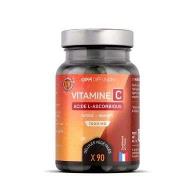 GPH VITAMINE C ACIDE L ASCORBIQUE 1000 MG 90 GELULES GPH VITAMINE C ACIDE L ASCORBIQUE 1000 MG 90 GELULES