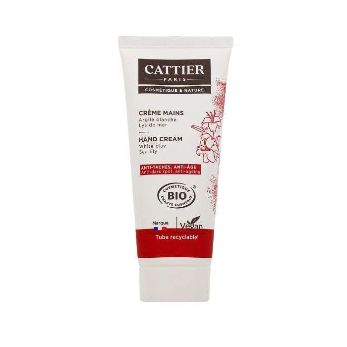 CATTIER CREME MAINS ARGILE BLANCHE ANTI TACHE ANTI AGE 75 ML CATTIER CREME MAINS ARGILE BLANCHE ANTI TACHE ANTI AGE 75 ML