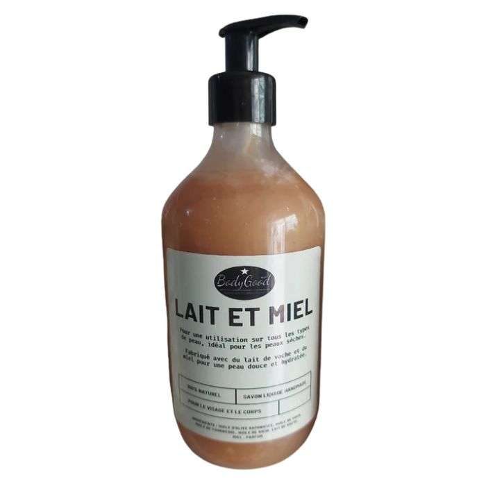 BODY GOOD SAVON LIQUIDE LAIT ET MIEL 250ML